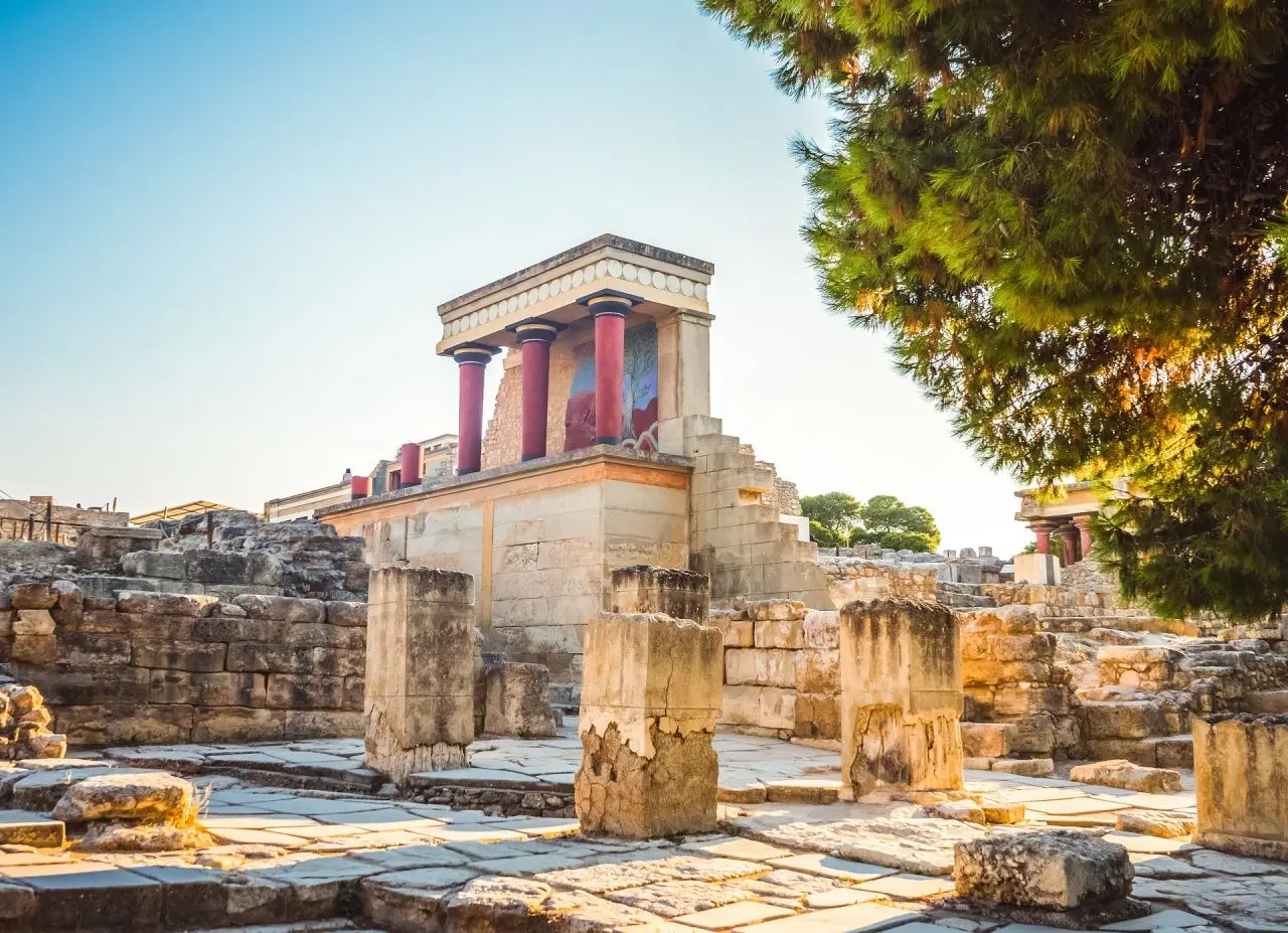 Palais de Knossos Crète Grèce